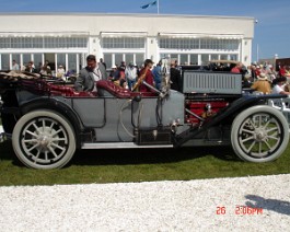 DSC03904 1914 American Underslung Won "Best Original Upholstery" Concours D'Elegance Newport, Rhode Island on May 25-26 2008.