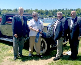 2022greenwichconcoursdelegance 1931 Cadillac V-16 Model 4235 Con­vert­ible Coupe Wins "Best in Class" at Greenwich Con­cours d'Elegance June 4-5, 2022.