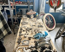 1915 Indian V-Twin 2025-05-24 3 The project as it arrived at our shop.