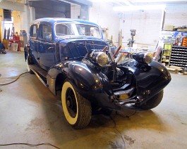 1935 Cadillac V-8 Cabriolet by Fleetwood 2015-05-23 006