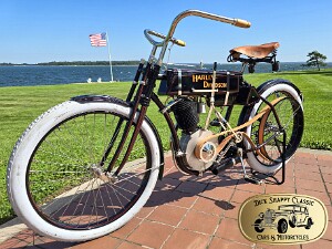 1908 Harley-Davidson Model 4 Strap Tank Engine No. 2039
