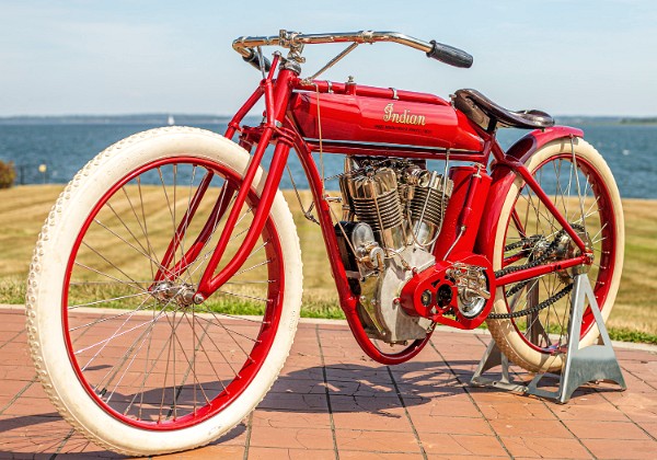 1913 Indian Twin Board Track Racer