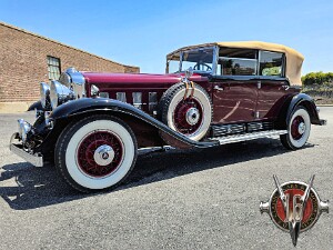 1930 Cadillac All Weather Phaeton V-16 by Fleetwood Model 4380 Convertible Sedan
